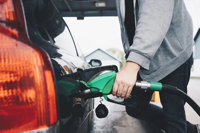 Fuel prices have dropped below a pound