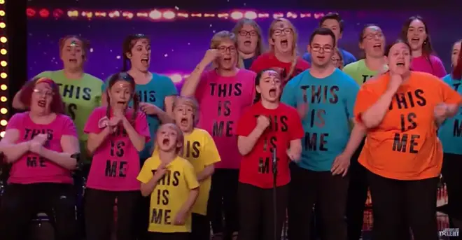 Sing Along With Us performed The Greatest Showman on BGT