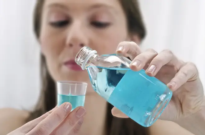 Scientists have called for research on whether mouthwash could help prevent coronavirus (stock image)