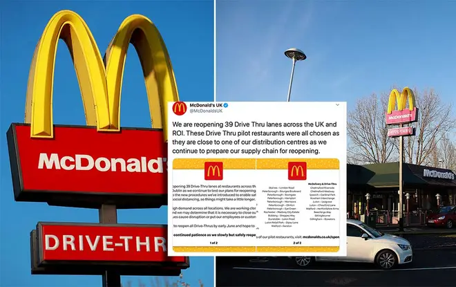 McDonalds made the announcement this morning