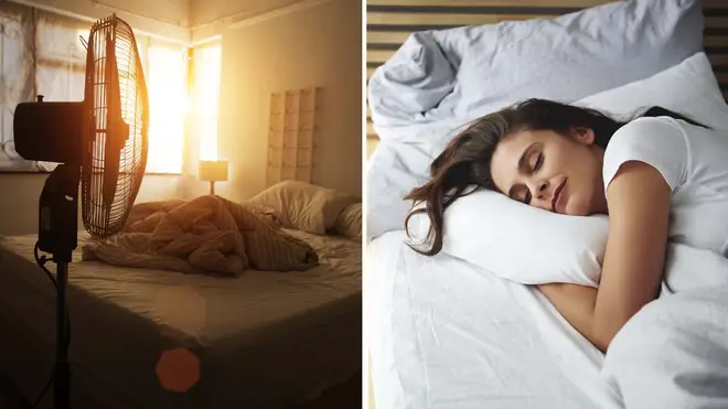 Having a fan on while you're sleeping could be affecting your health