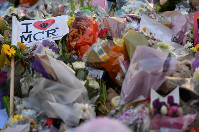 Tributes left to the victims after the 2017 atrocity