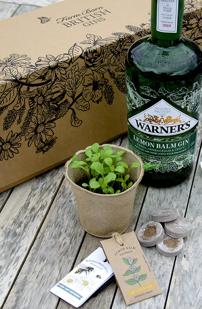 All bottles ordered from the Warner's distillery come with a home growing kit