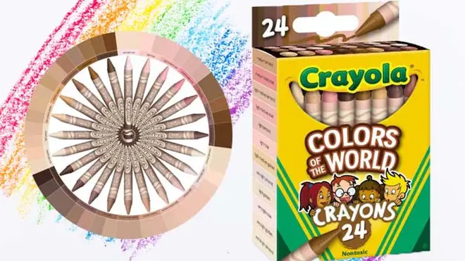 Crayola have announced their new product, Colours of the World