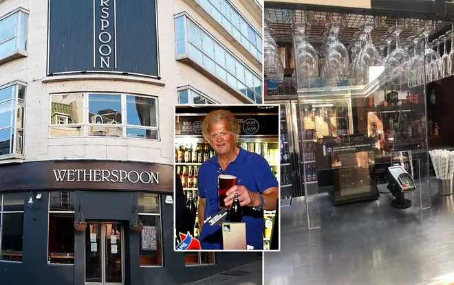 Tim Martin has been heavily criticised for how he's handled the closure of his pubs