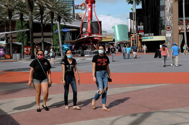 Universal Orlando will require all staff and visitors to wear face coverings