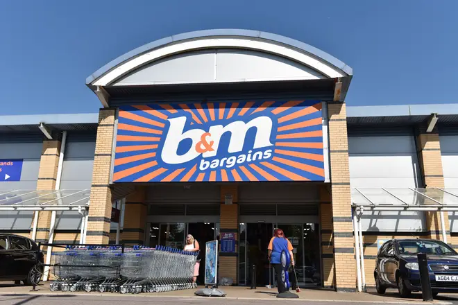 Kimberley Simpson was shopping at a B&M store when the confrontation happened