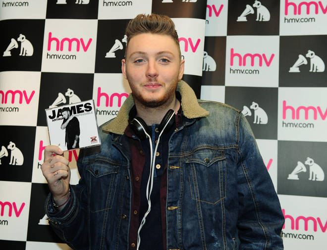 James Arthur won The X Factor in 2012