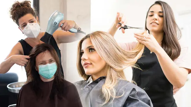 Some hairdressers are planning how they will safely reopen their salons