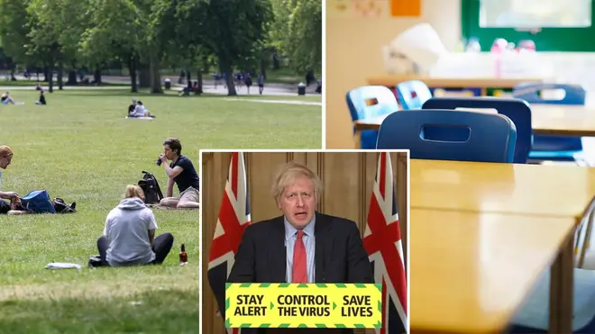 Boris Johnson announced new lockdown easing
