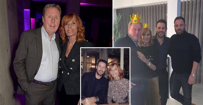Harry and Sandra Redknapp and their children