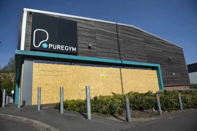 Gyms are closed across the UK to help limit the spread of coronavirus