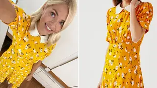 Holly Willoughby's dress is from Ghost fashion