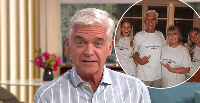 Phillip Schofield has opened up about spending time with his family