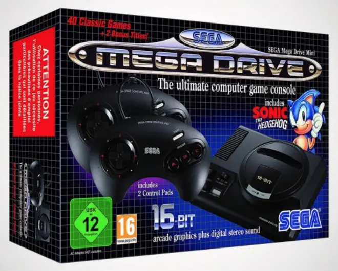 Sega Mega Drive Mini Console, £75.00