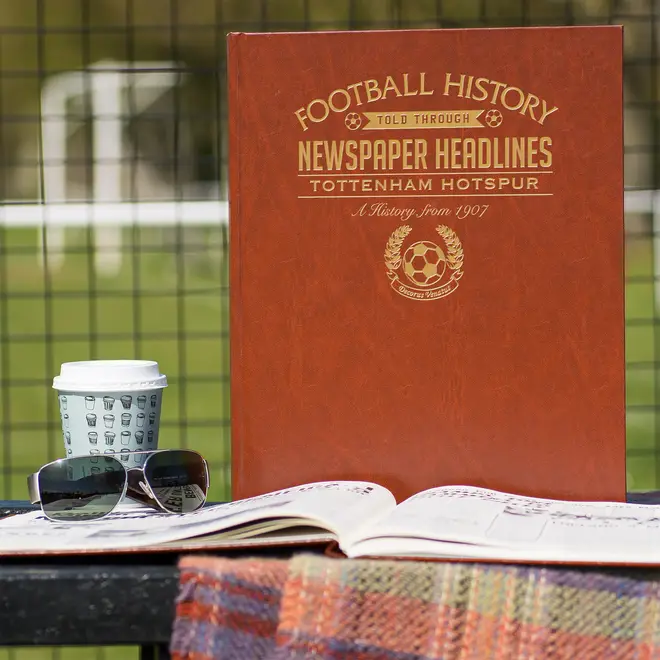 Football Team History Book by Prezzybox