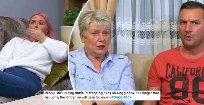 Gogglebox fans have accused stars of breaking lockdown rules