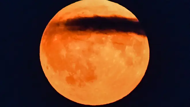 The penumbral lunar eclipse will give the moon a tea-coloured hue