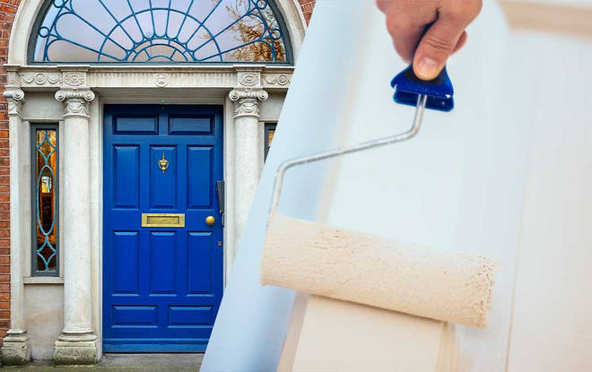 Painting your front door blue could make a huge difference