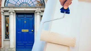 Painting your front door blue could make a huge difference