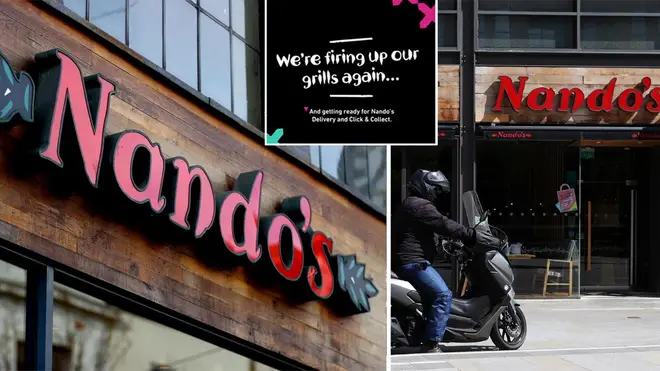 Nando's is delivering again