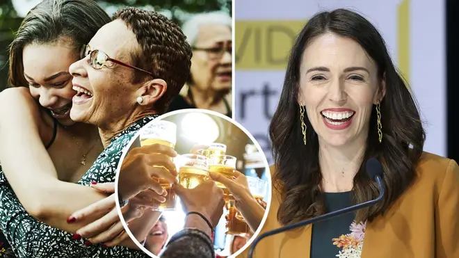 Prime Minister Jacinda Ardern told reporters she did "a little dance" when receiving the news