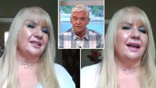 A self-confessed 'cougar gran' appeared on This Morning today