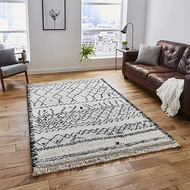Dunelm has some gorgeous modern rugs