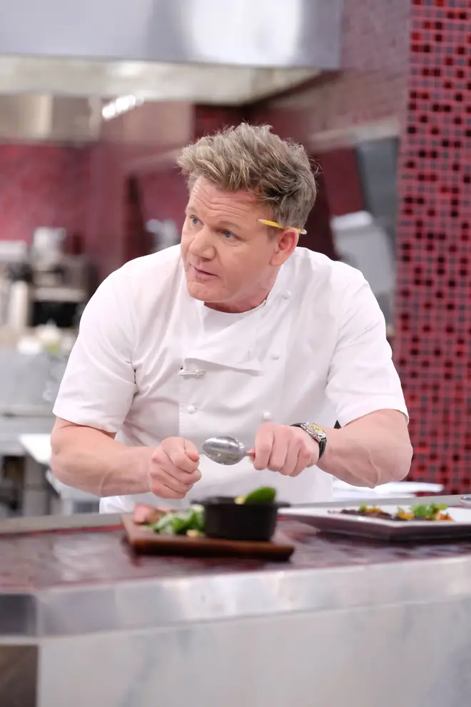 Gordon Ramsey was the host of the UK's first series of Hell's Kitchen back in 2004