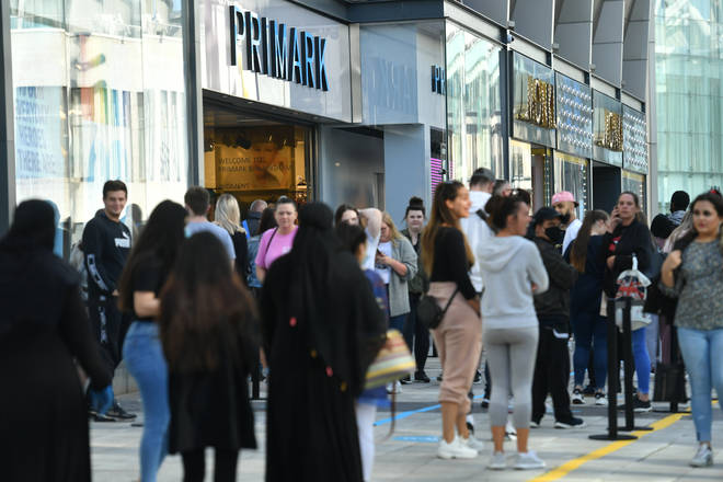 Shoppers have been dying to get inside Birmingham's Primark