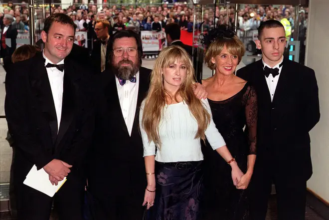 The full cast of the Royle Family at the premiere in 2000