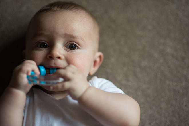 Teething is very painful for babies