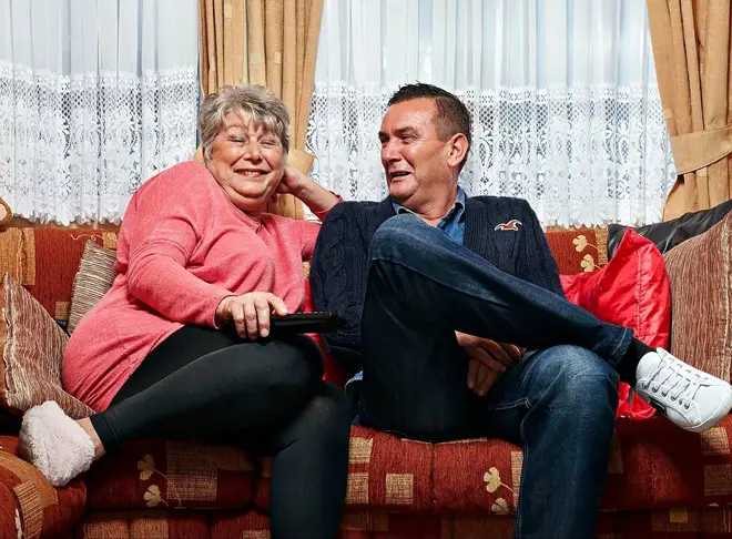 Jenny and Lee star on Gogglebox