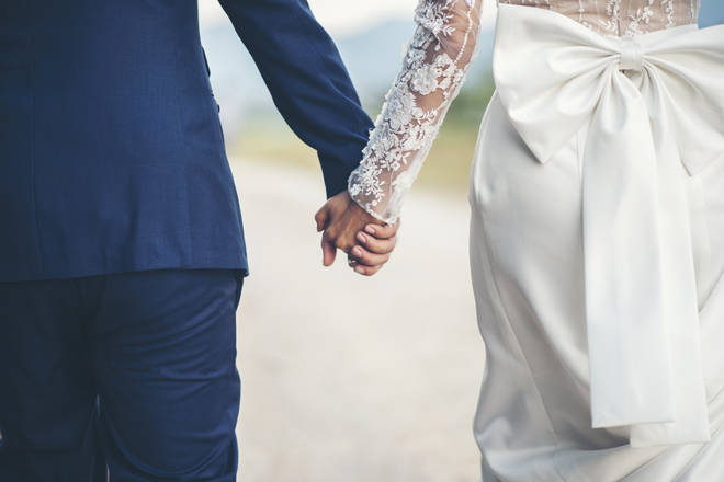 The couple thought that children would arrive after they got married (stock image)