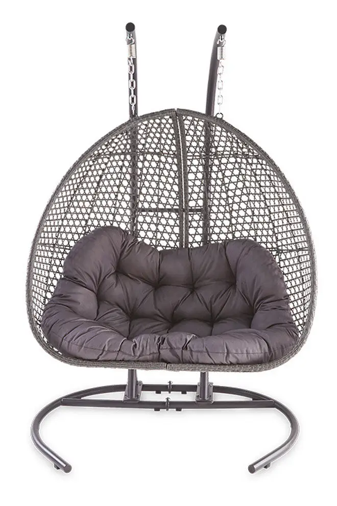 The larger version of the hanging egg chair will be back online this weekend