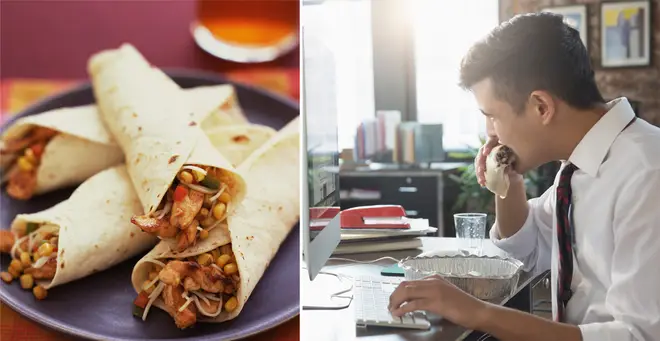 The woman claims that the hack makes up to 48 burritos (stock images)