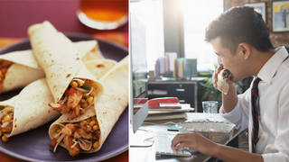 The woman claims that the hack makes up to 48 burritos (stock images)