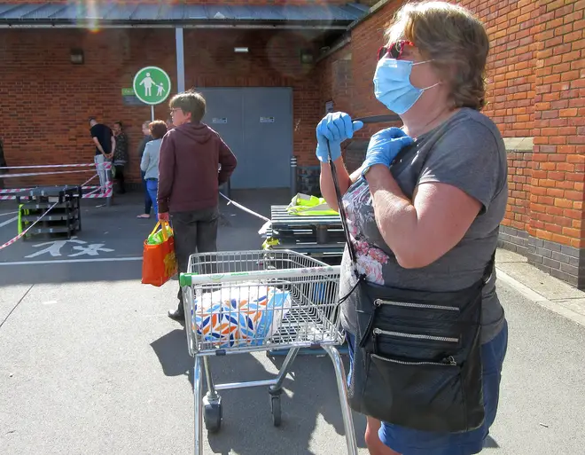 We've all been taking special precautions when visiting supermarkets