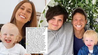 Stacey Solomon has shared a photo of Joe Swash and his son