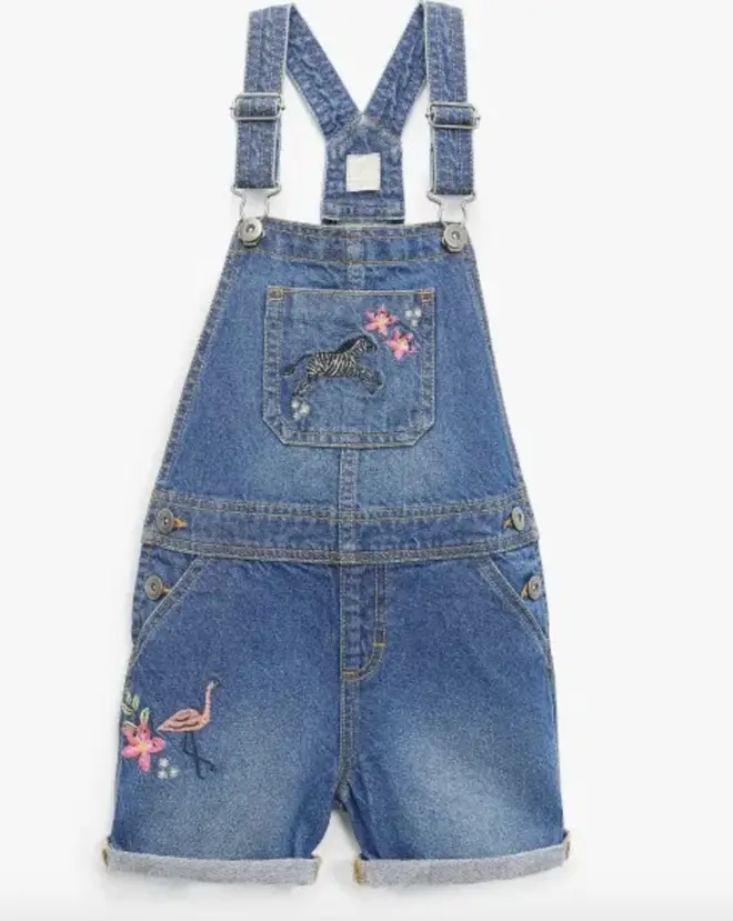 Princess Charlotte wore £10 dungarees from John Lewis