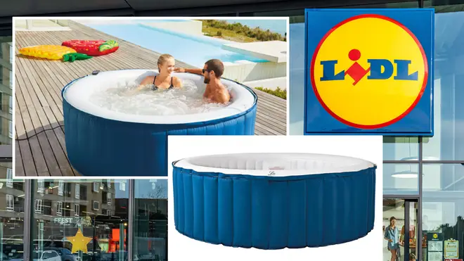 Lidl are bringing back their popular inflatable hot tub