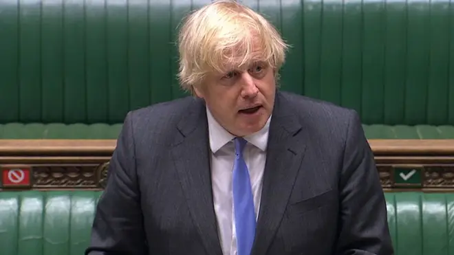 Boris Johnson announced further easing of lockdown in England today
