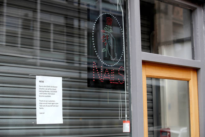 Nail bars were forced to close in mid-March