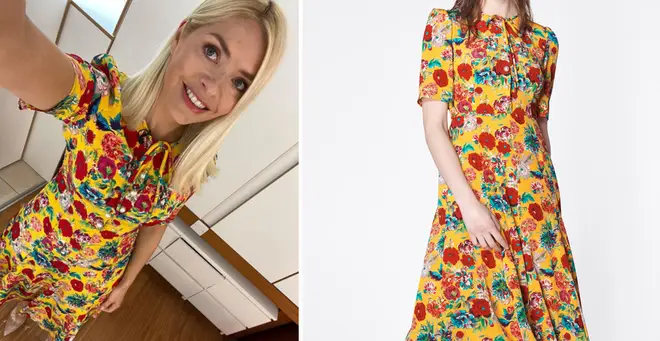 Holly Willoughby's dress is from LK Bennett