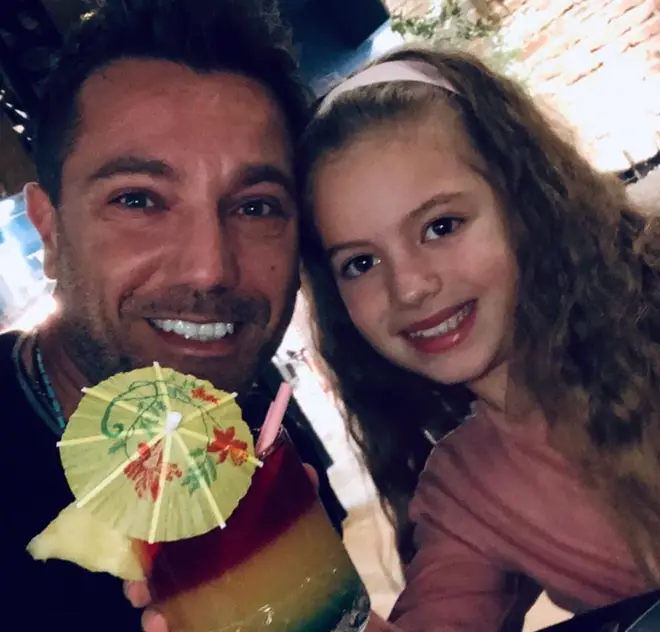 Gino D'Acampo's youngest is seven-year-old Mia