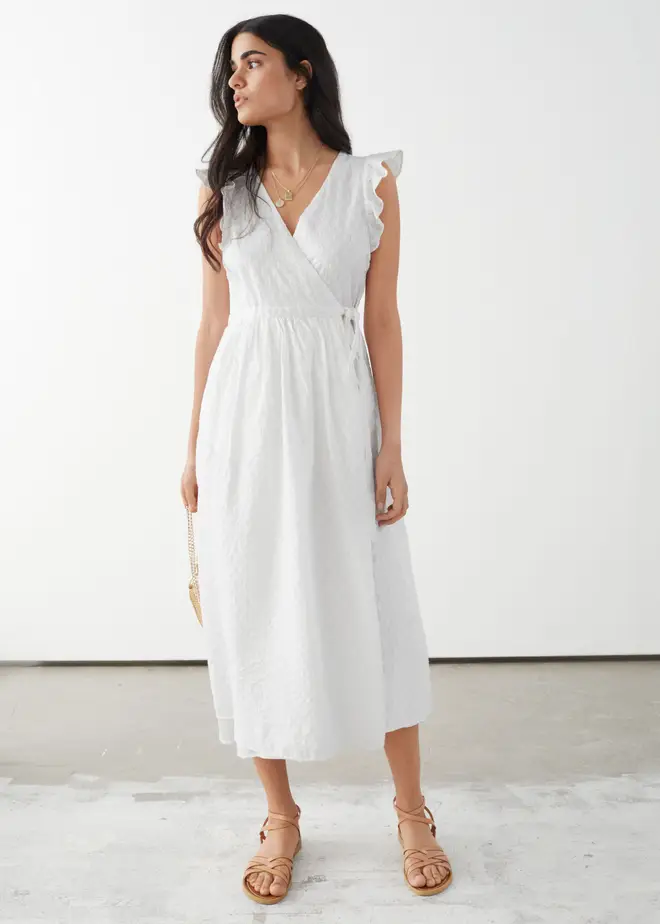 White dress from & Other Stories