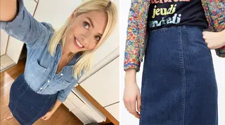 Holly Willoughby's skirt is from J Crewe