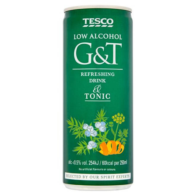 Tesco Low Alcohol Gin & Tonic