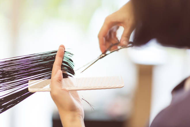 Mobile hairdressers will be allowed to resume work from 4 July (stock image)