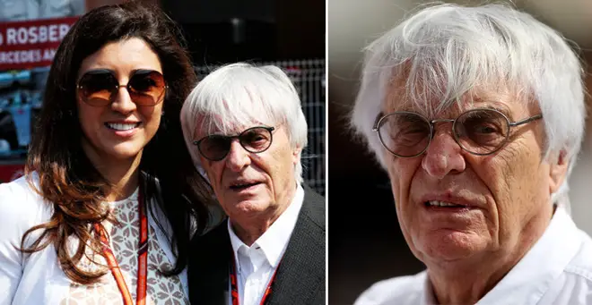Bernie Ecclestone has welcomed his fourth child